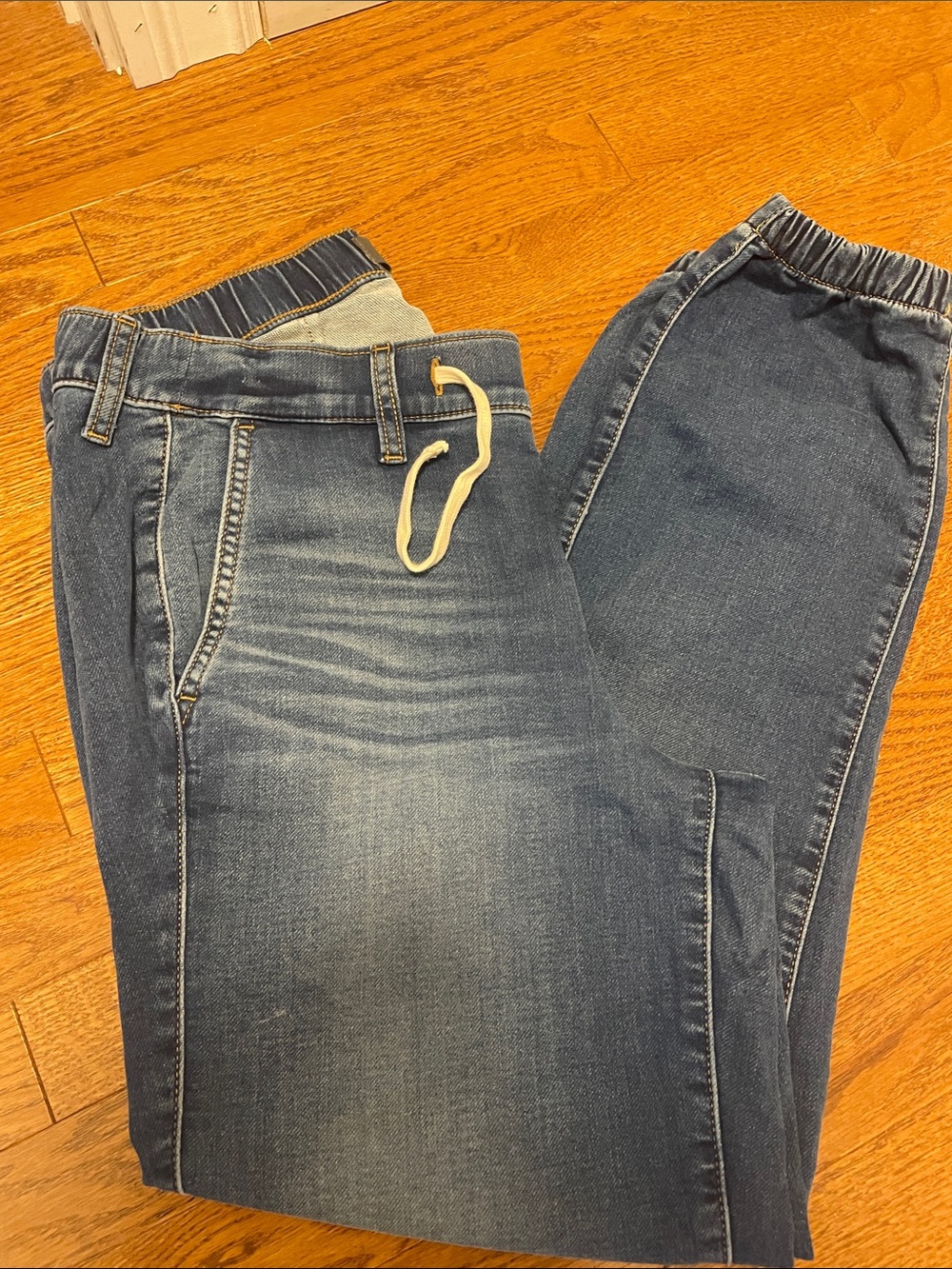 Torrid Women’s Drawstring Elastic Waist Jeans - Blue